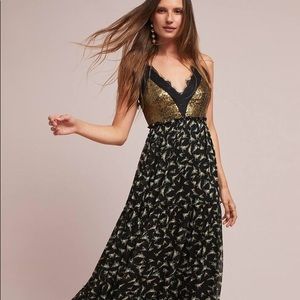 Anthropology Lakshmi Maxi Dress